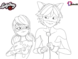 Miraculous Ladybug Coloring Book A Creative Venture