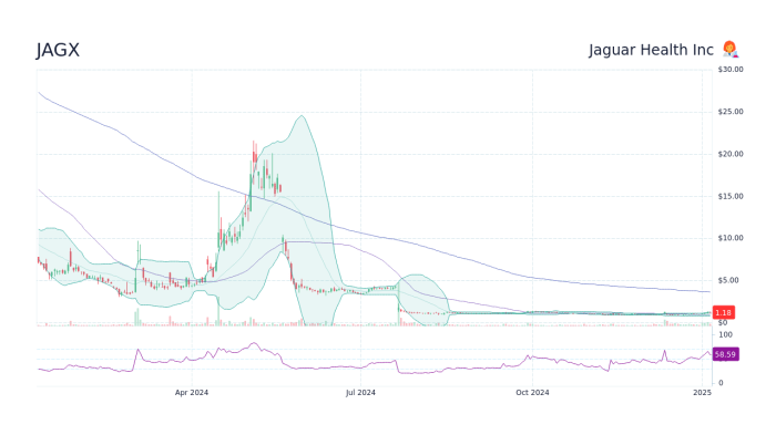 Jacnx stock price today