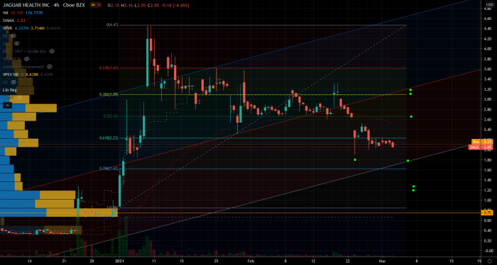 Jacnx stock price today